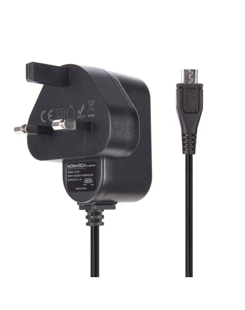 UK micro USB Fixed Cable Home Charger -1 A